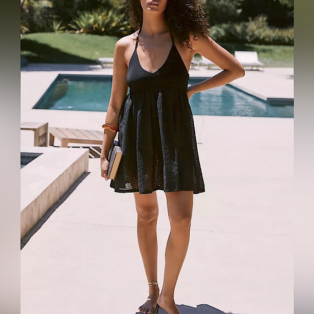 ANTHROPOLOGIE Eyelet Sweater Dress